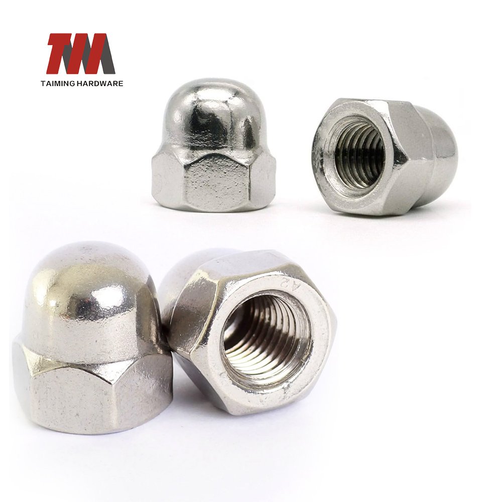 Acorn Nuts - Chrome-Plated Decorative Fastener for Furniture