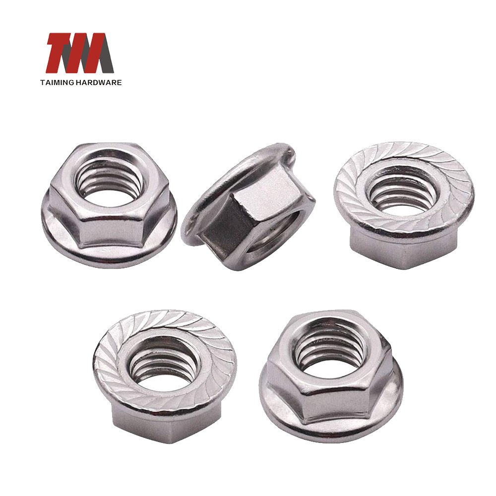 Anti-Corrosion Hex Flange Locknut for Marine Hardware