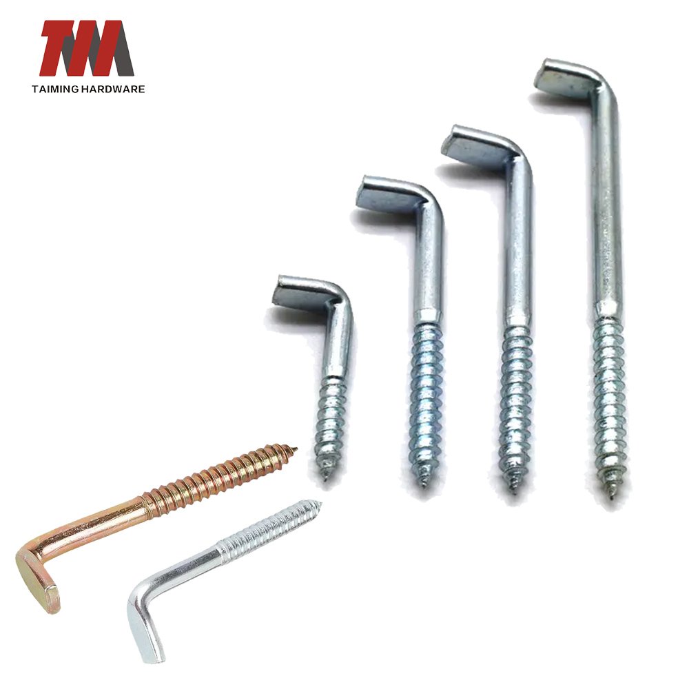 L Shape Screws are a type of fastener with a unique L-shaped structure. According to the design differences, they are mainly divided into two types: L-shaped anchor bolts and L-shaped handle screws. They are suitable for fixing and adjusting needs in different scenarios.