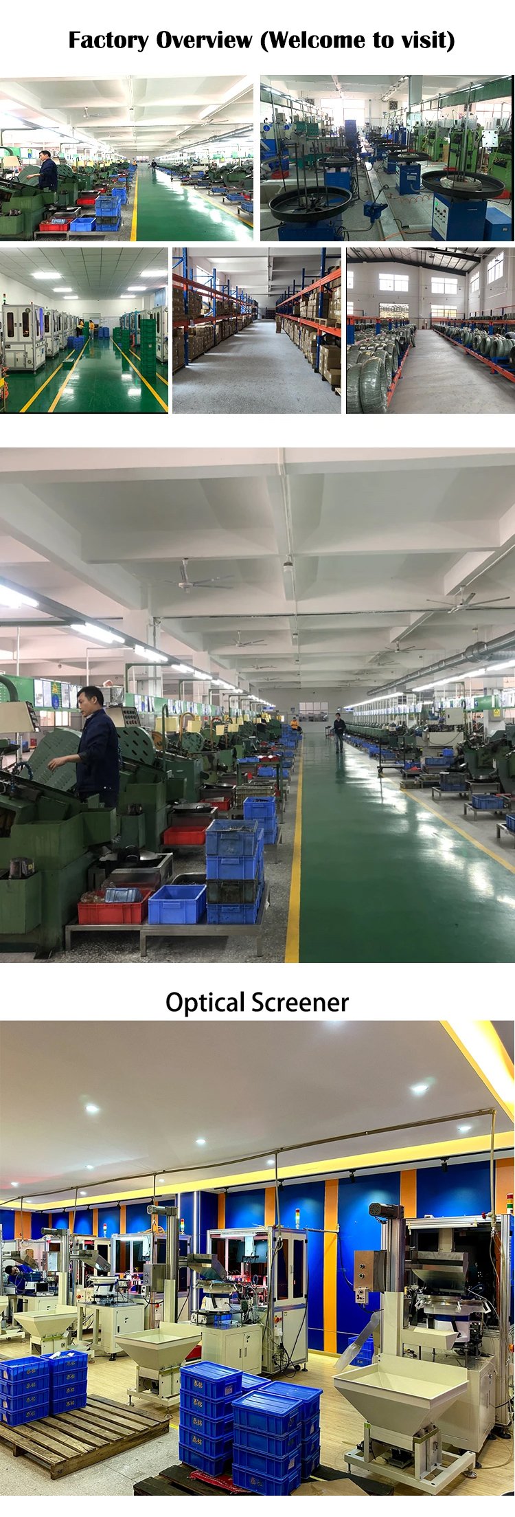 Taiming integrates sustainability into fastener manufacturing. We optimize energy usage, reduce waste, and ensure eco-friendly materials are used where possible—delivering not only strong products but also a greener production process.