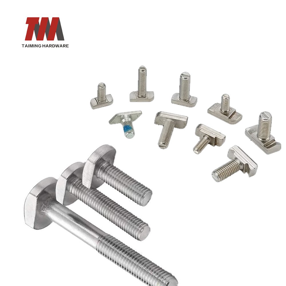 T Shape Screw non-standard fastener Carbon Steel mounting screw