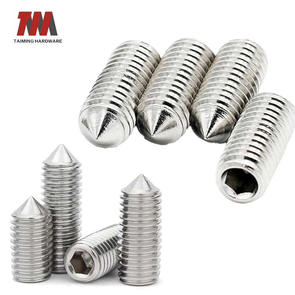 A set screw (also known as a grub screw) is a type of headless fastener designed to secure one object within or against another—without using a nut.