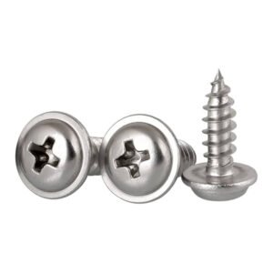 Bulk packaging of truss head tapping screws with consistent thread pitch