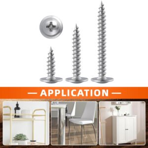 Philips drive truss head self-tapping screws for general hardware use