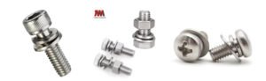 SEMS screws with pre-assembled washer, reliable fastening solution for machinery and electronics